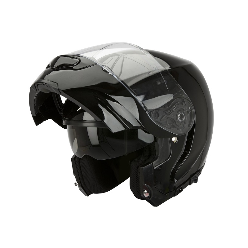 Moto prilba výklopná Scorpion EXO-3000 čierna lesklá