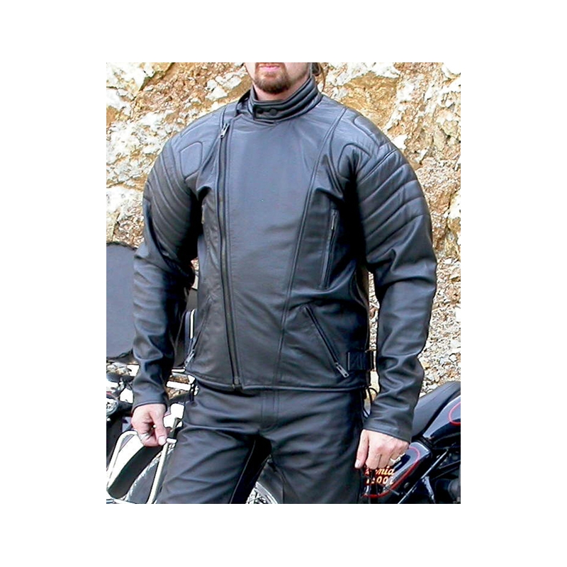 Kožená bunda na moto F-I- pánska
