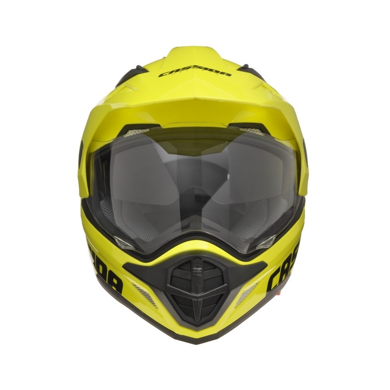 Enduro prilba na motocykel Cassida Tour fluorescenčno-žltá