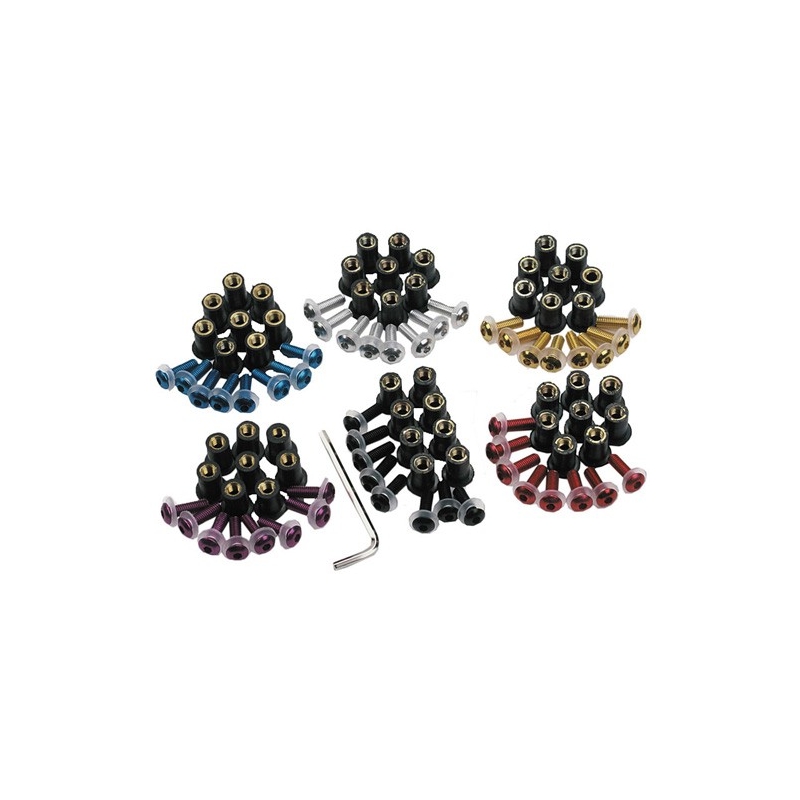 Sada skrutiek do plexiskla Oxford strieborné