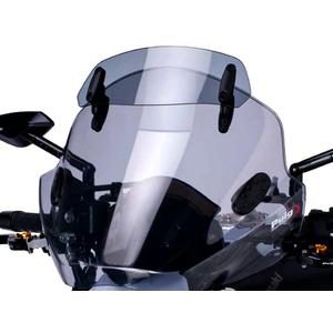 Plexi na motorku PUIG STREAM WITH VISOR 5920H dymové