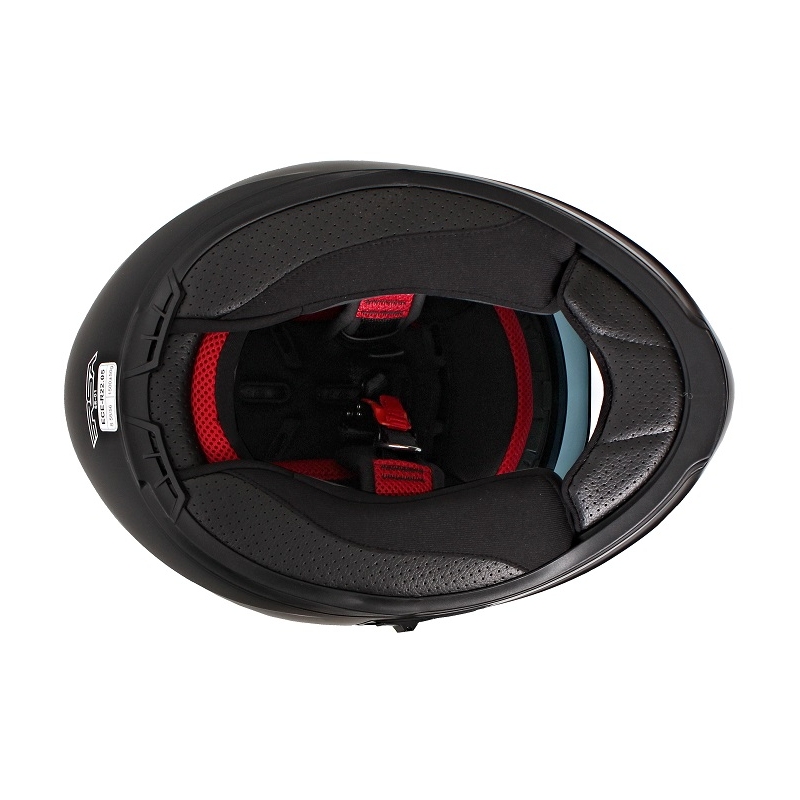 Prilba na motocykel RSA SR-01 čierno-červeno-biela výpredaj