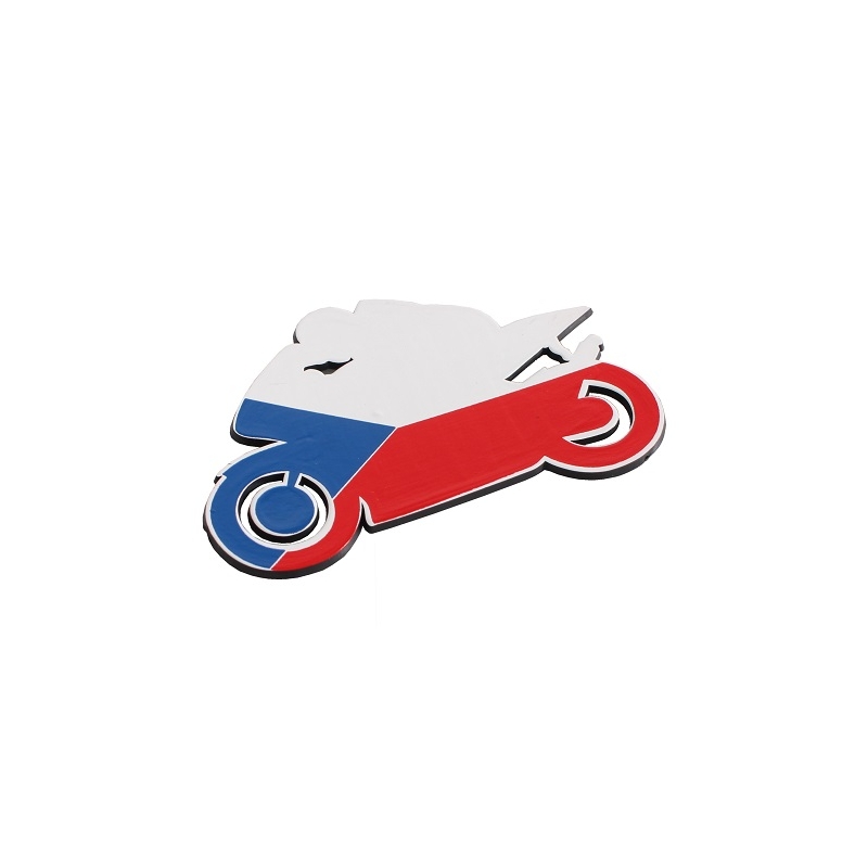 3D samolepka CZ Moto