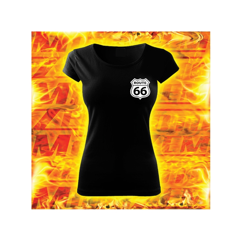 Dámske tričko s motívom Route 66 vypredaj výpredaj