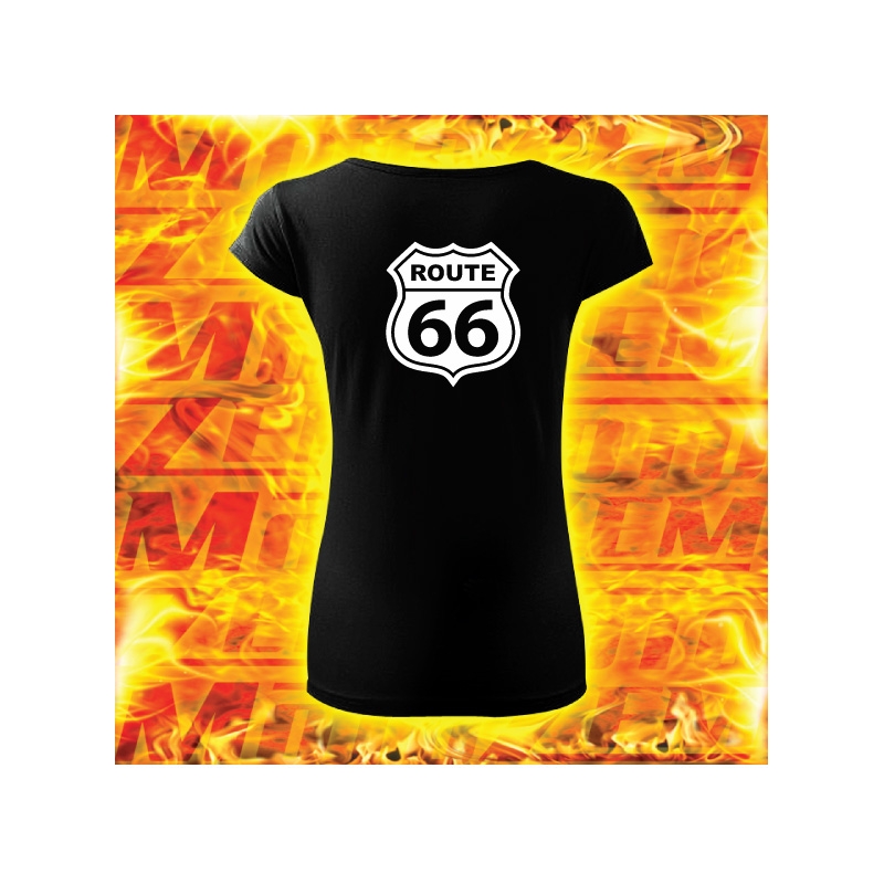 Dámske tričko s motívom Route 66 vypredaj výpredaj