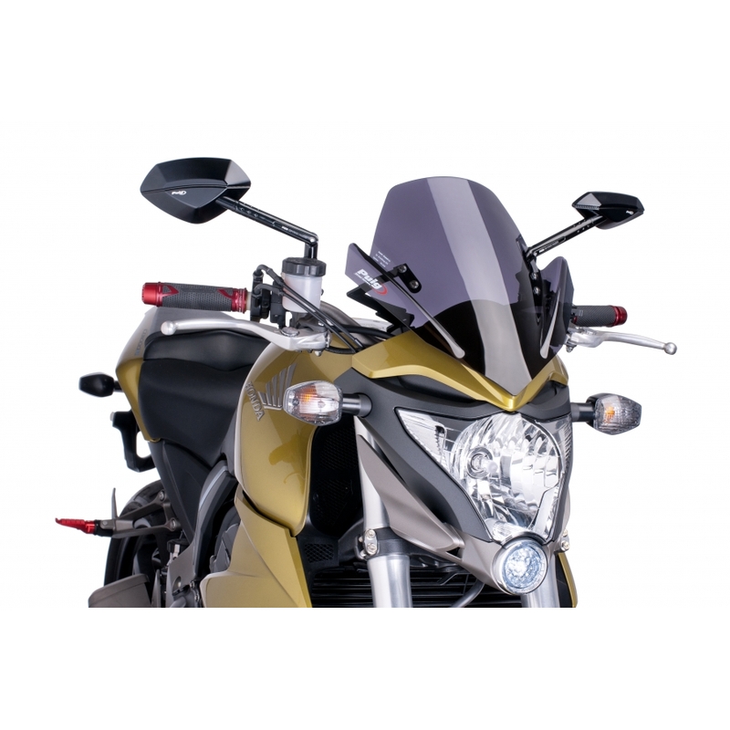 Plexi na motorku PUIG NEW GEN. SPORT tmavá dymová