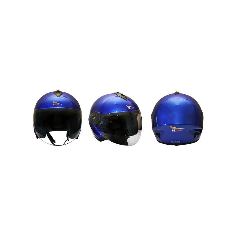 Otvorená motocyklová prilba s plexi M-Line V510 