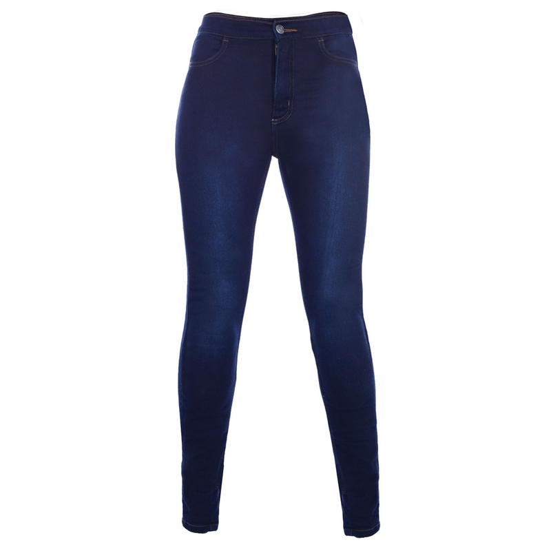 Skrátené dámske legíny Oxford Jeggings modré