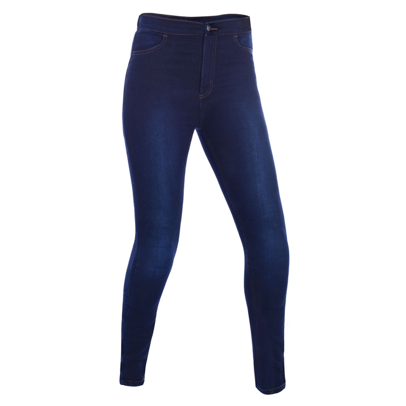 Predĺžené dámske legíny Oxford Jeggings modré