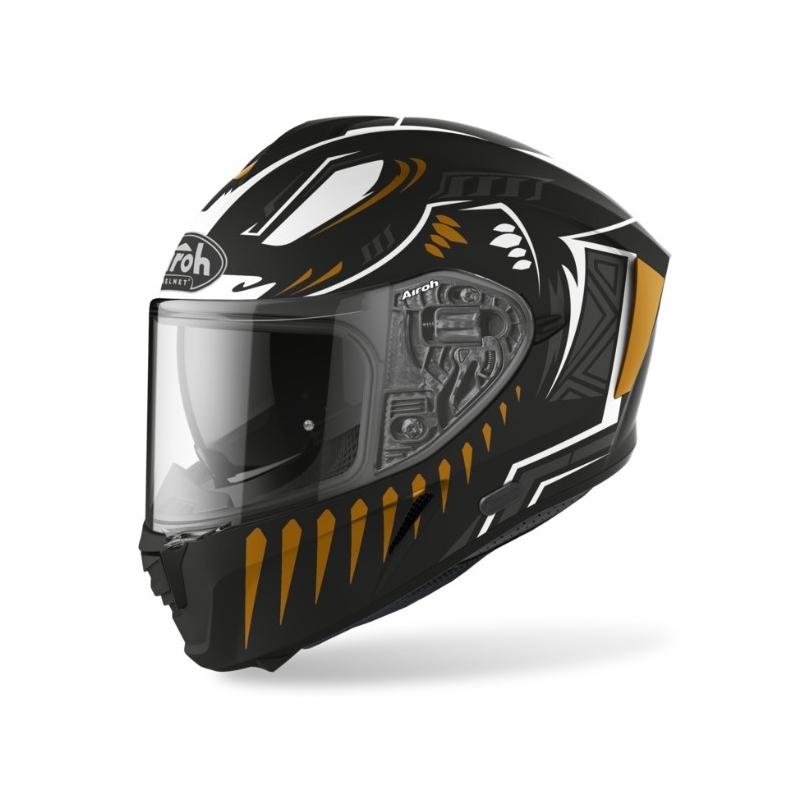 Integrálna prilba Airoh Spark Vibe čierno-bielo-zlatá