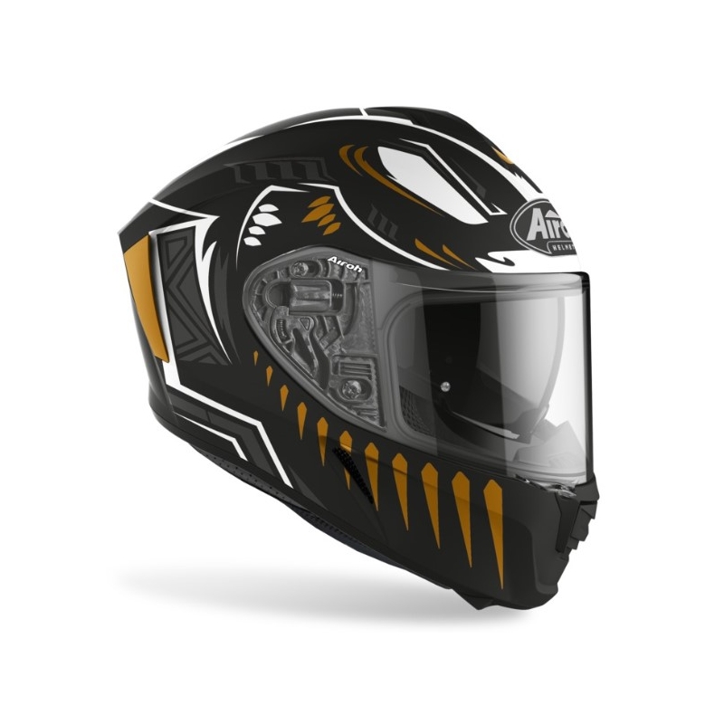 Integrálna prilba Airoh Spark Vibe čierno-bielo-zlatá