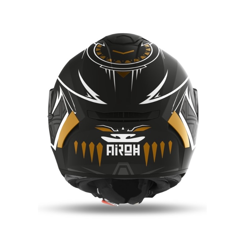 Integrálna prilba Airoh Spark Vibe čierno-bielo-zlatá
