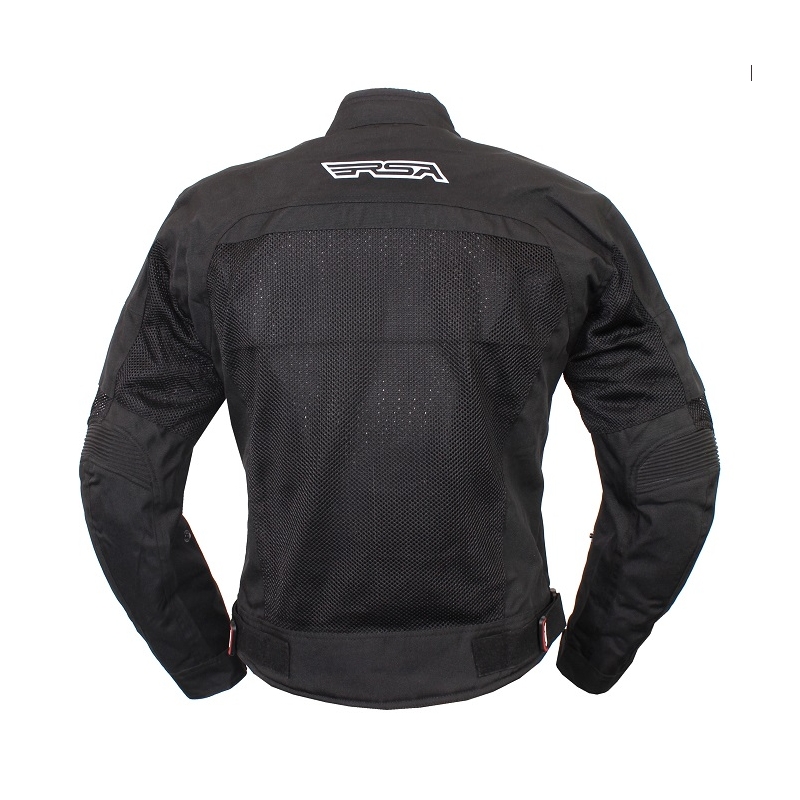 Bunda na motocykel RSA Guff čierna výpredaj