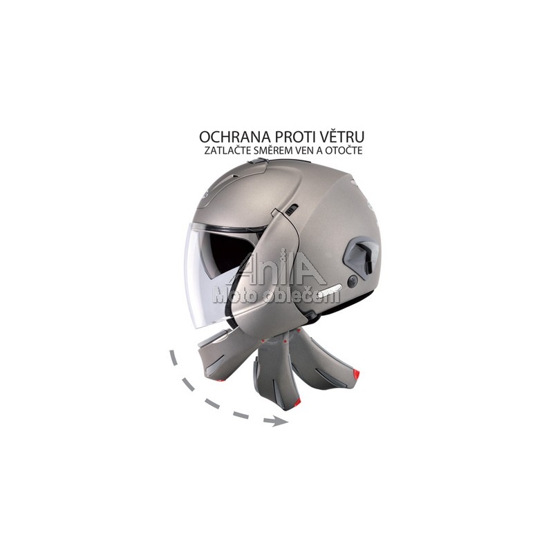 Otvorená moto prilba CABERG Downtown S Reverso