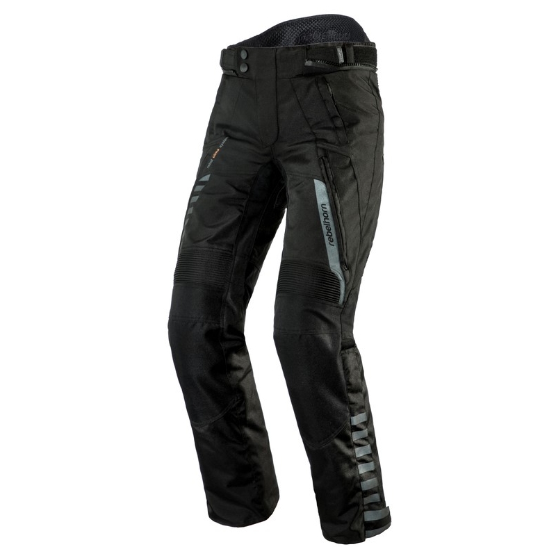 Skrátené moto nohavice Rebelhorn Hiker II čierne