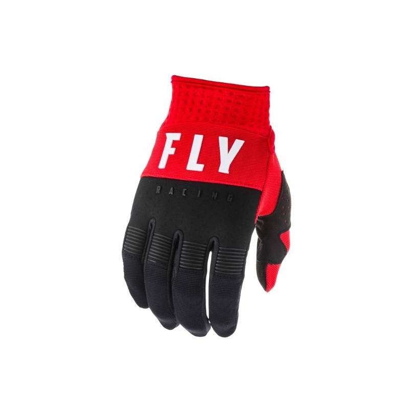 Motocrossové rukavice FLY Racing F-16 2020 čierno-červeno-biele