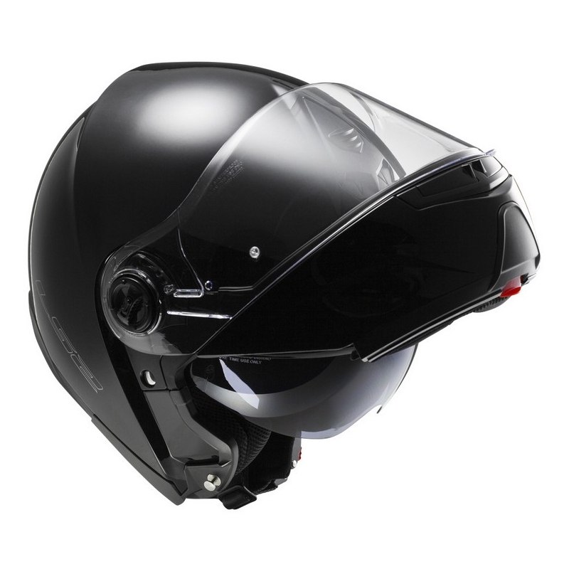 Odklápacia prilba na motocykel LS2 FF325 Strobe čierna lesklá - II. akosť