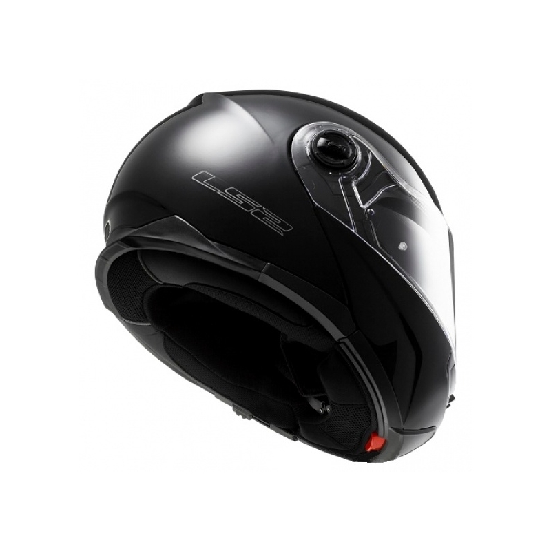 Odklápacia prilba na motocykel LS2 FF325 Strobe čierna lesklá - II. akosť