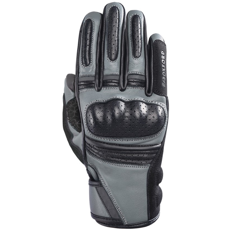 Dámske rukavice na motocykel Oxford Ontario šedo-čierne