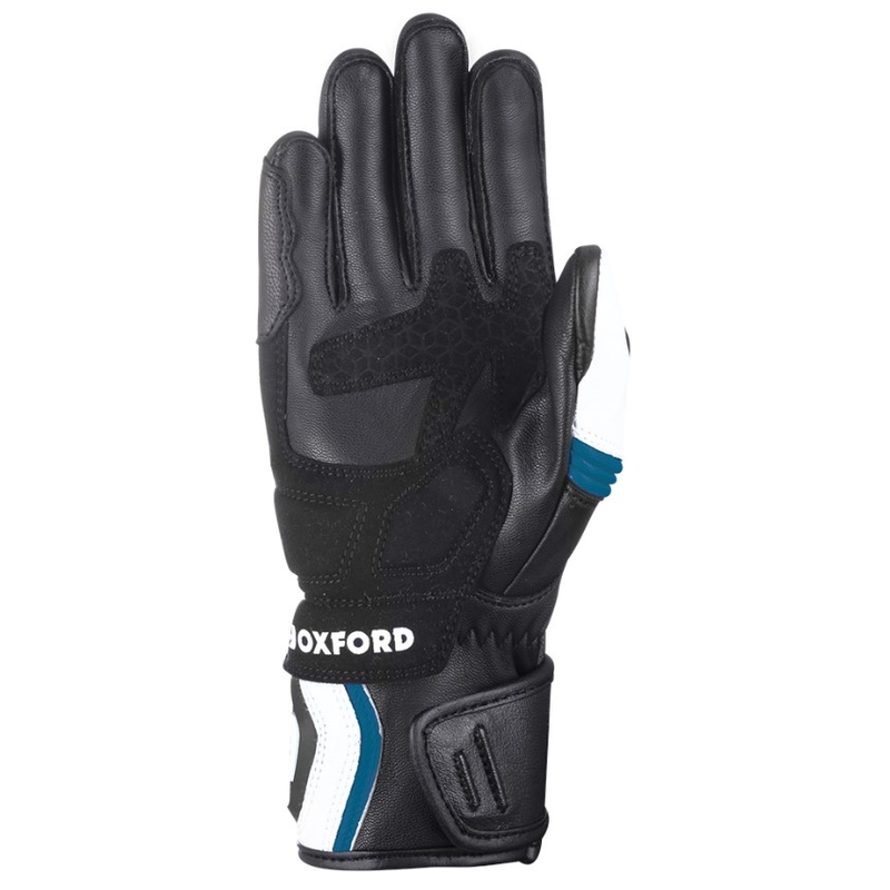 Dámske rukavice Oxford RP-5 2.0 bielo-čierno-modré