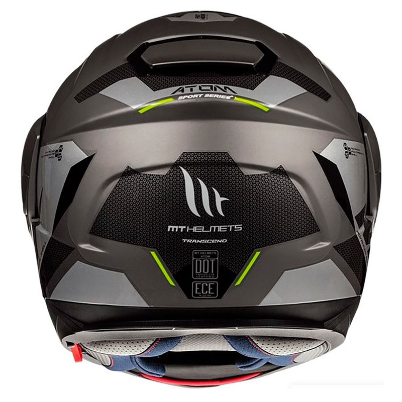 Odklápacia prilba na motocykel MT Atom SV TRANSCEND E2 šedá výpredaj