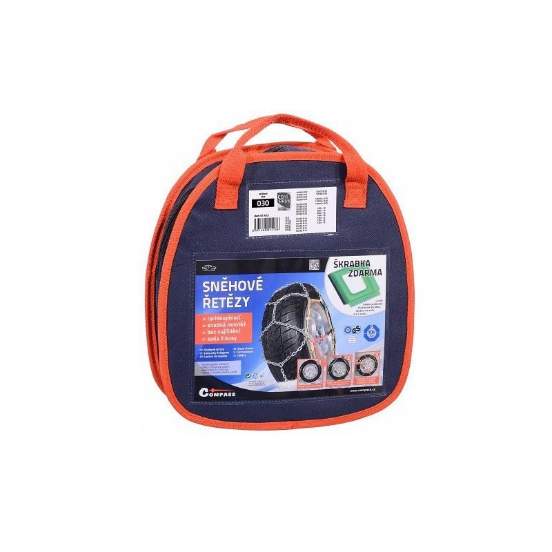 Snehové reťaze X30 3,0 mm 9 mm NYLON BAG