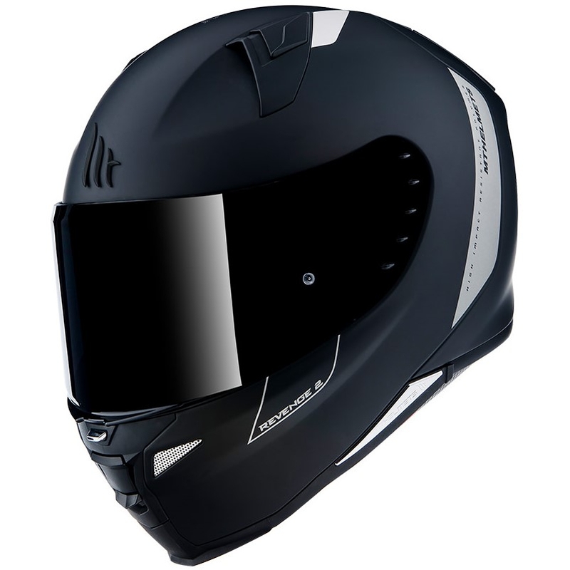 Integrálna prilba na motocykel MT Revenge 2 Solid čierna matná