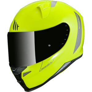 Integrálna prilba na motocykel MT Revenge 2 Solid fluorescenčno žltá výpredaj