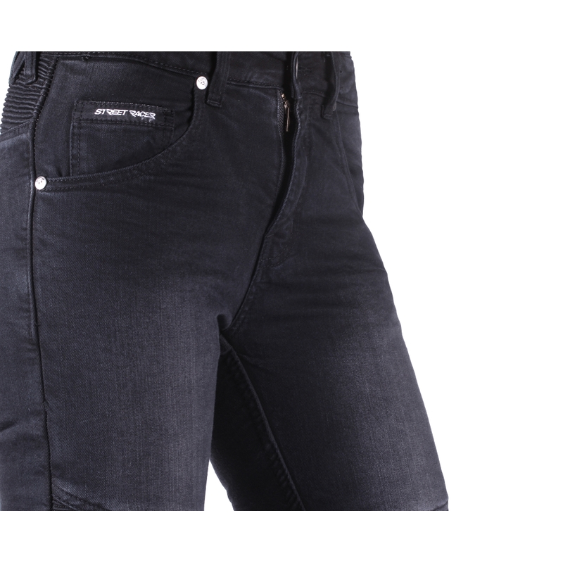 Dámske jeansy Street Racer Spike II Slim fit CE čierne