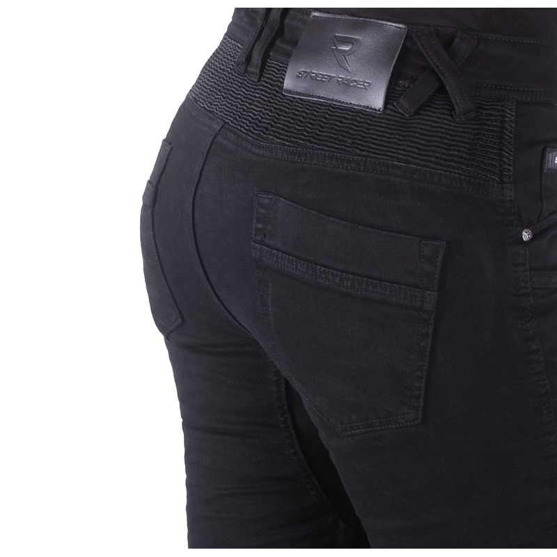 Dámske jeansy Street Racer Stretch II Slim fit CE čierne