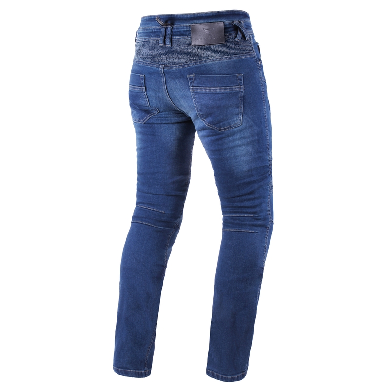 Skrátené jeansy na motocykel Street Racer Basic II CE modré