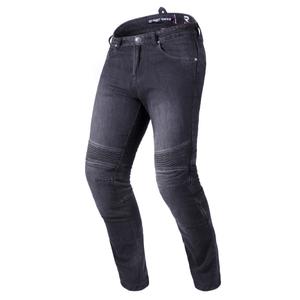 Skrátené jeansy na motocykel Street Racer Warior CE čierne výpredaj