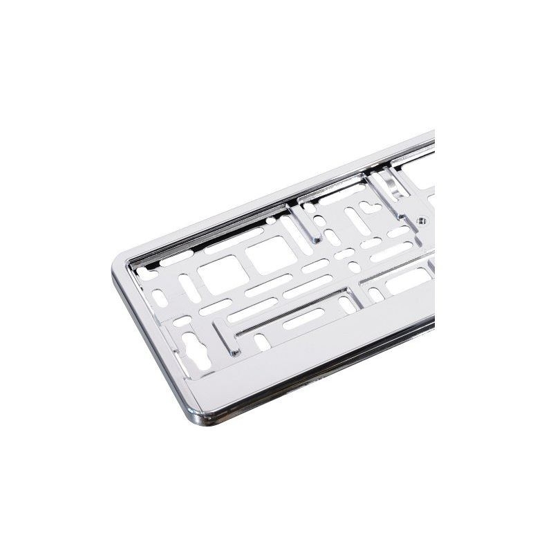 Podložka pod ŠPZ CHROM metallic