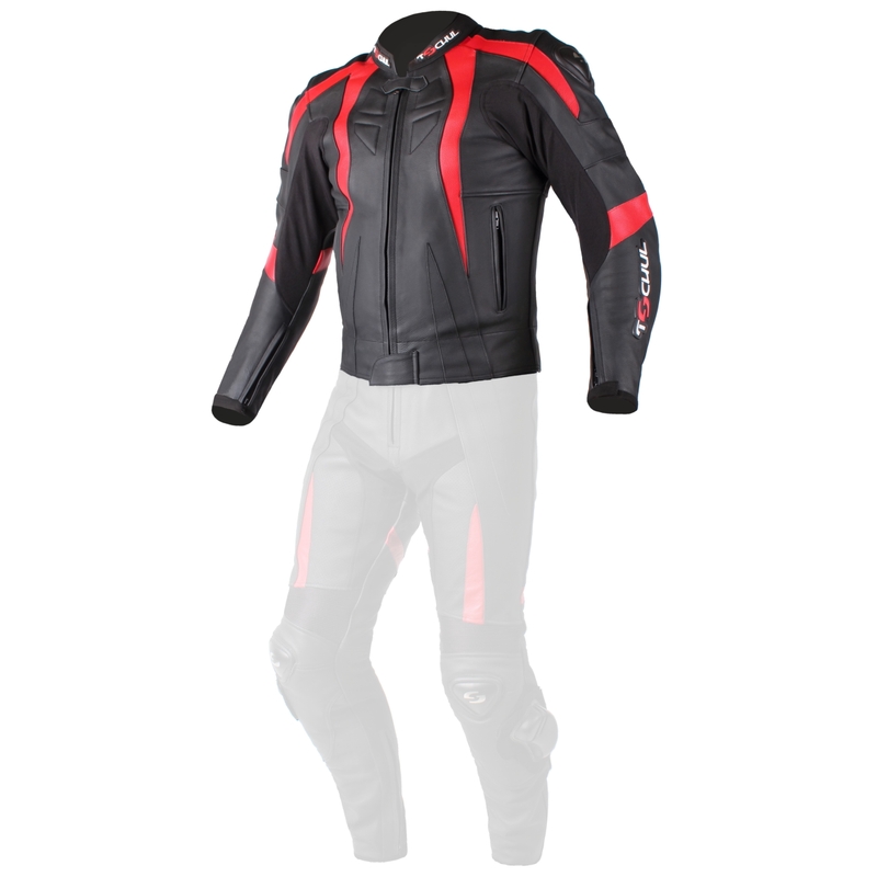 Pánska bunda Tschul 747 Speedster čierno-červená - II. akosť