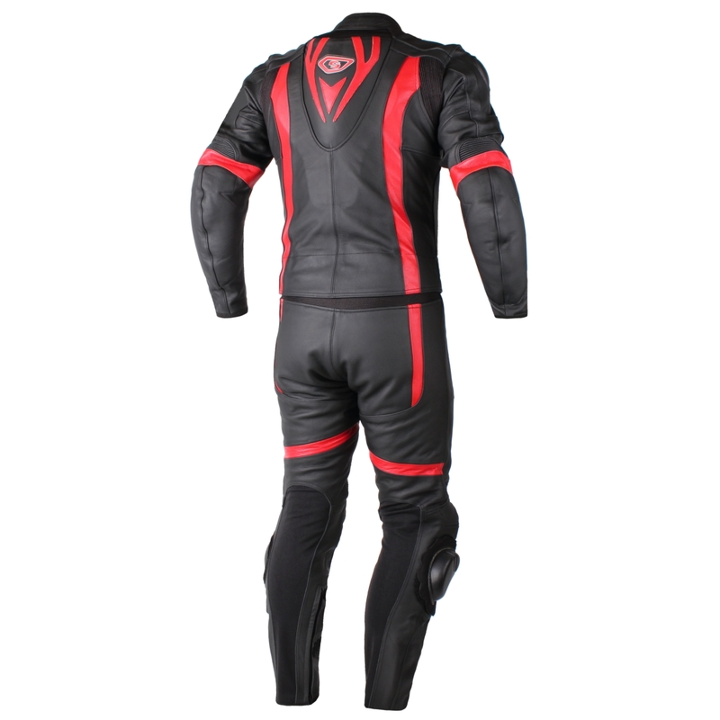 Pánska bunda Tschul 747 Speedster čierno-červená - II. akosť