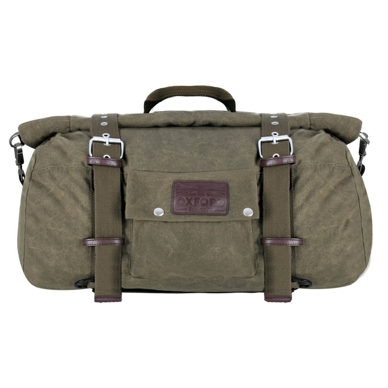 Taška na sedlo Oxford Roll Bag Heritage 30 l khaki zelená