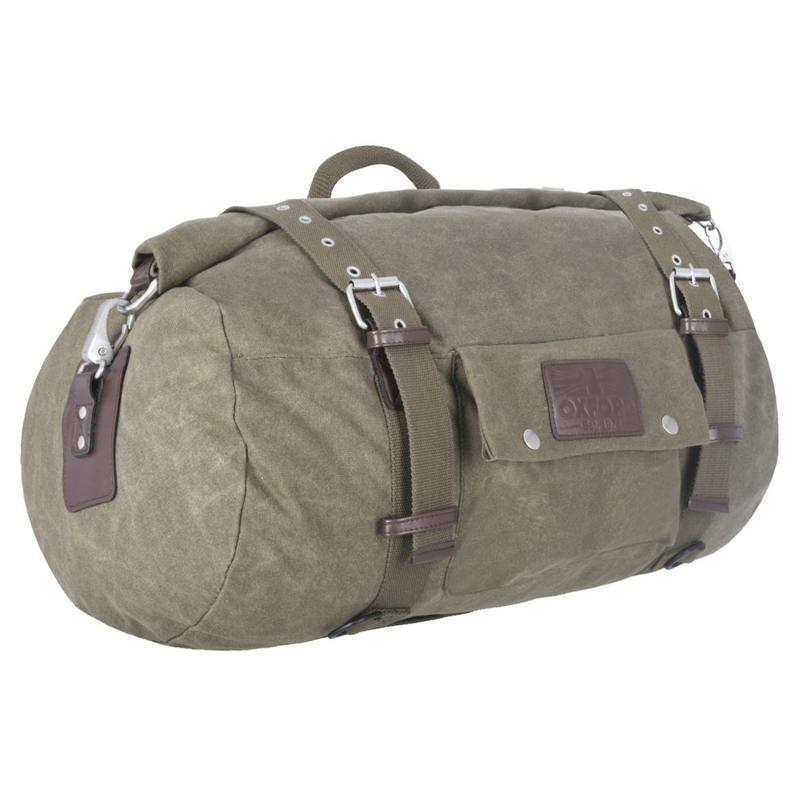 Taška na sedlo Oxford Roll Bag Heritage 30 l khaki zelená