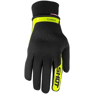 Motocrossové rukavice Shot Climatic čierno-fluorescenčno žlté výpredaj