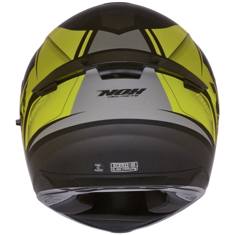 Integrálna prilba na motocykel NOX N302S Quest čierno-šedo-žltá výpredaj