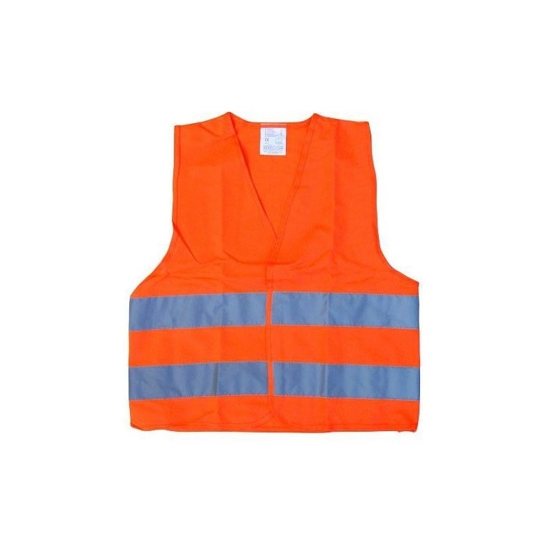 Vesta výstražná oranžová detská