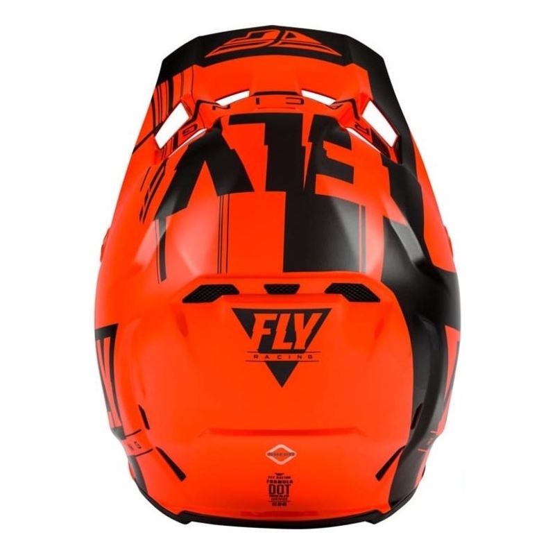 Motokrosová prilba FLY Racing Formula Vector čierno-fluorescenčno oranžová