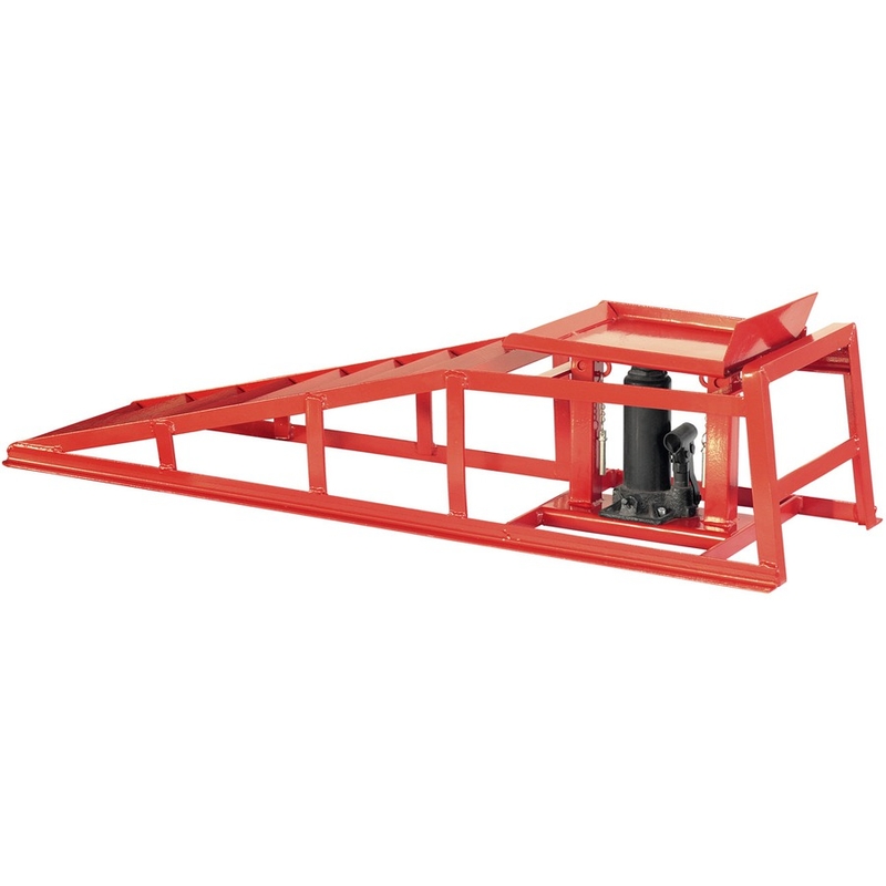 Nájazdová rampa s hydraulickým zdvihákom Q-TECH