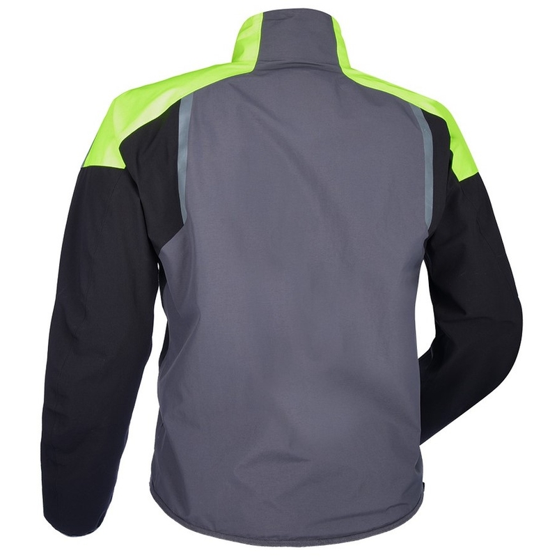 Bunda do dažďa Oxford Advanced Rain Seal Pro čierno-šedo-fluorescenčno žltá výpredaj