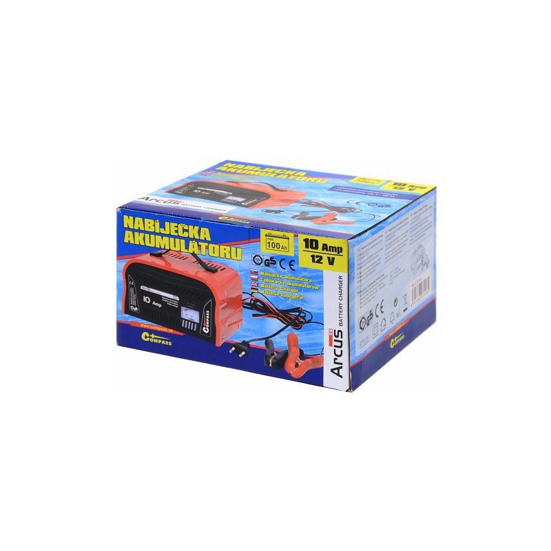 Nabíjačka 10Amp 12V TÜV / GS ARCUS