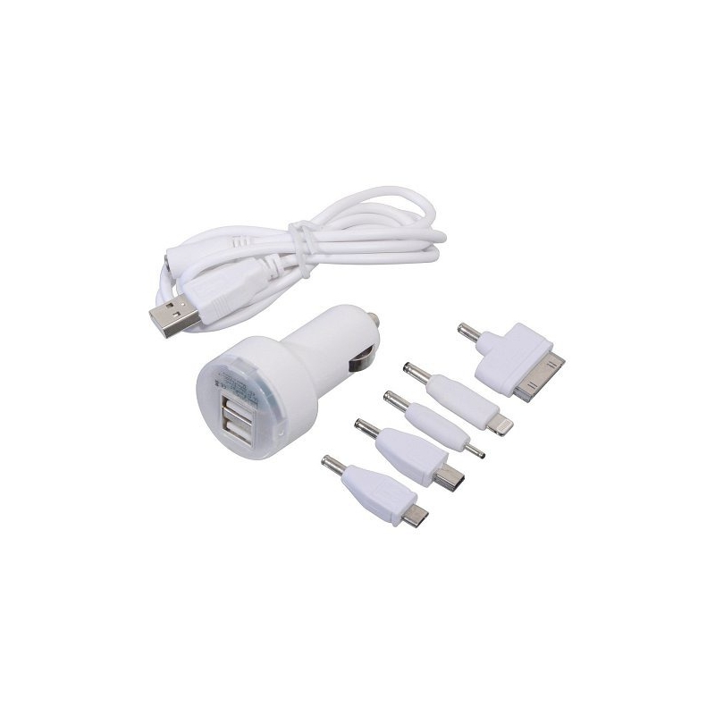 Nabíjačka telefónu 12 V 2,1 A (iPhone 4/5/6, micro USB, Nokia)