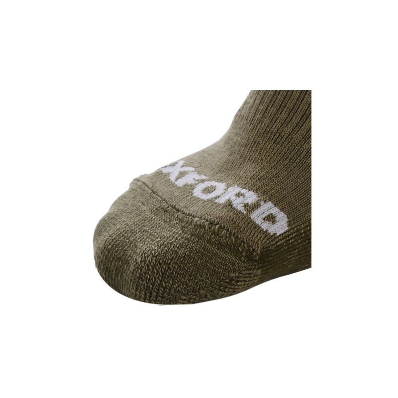 Ponožky Oxford Merino kaki zelené