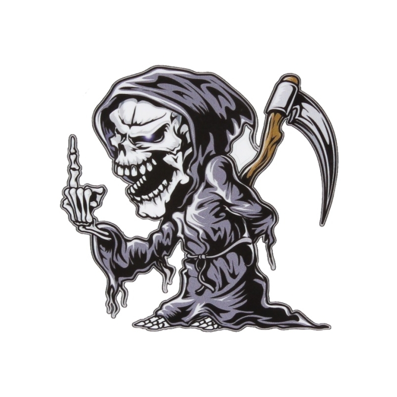 Nálepka Skull ľavá