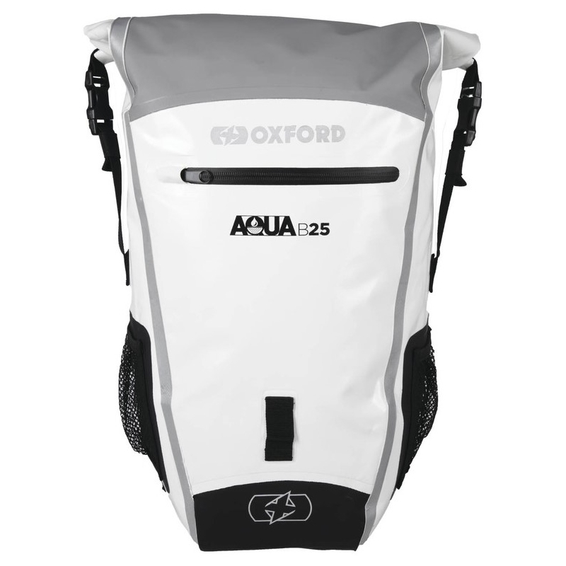 Batoh odolný proti vode Oxford Aqua B25 šedo-biely 25 l