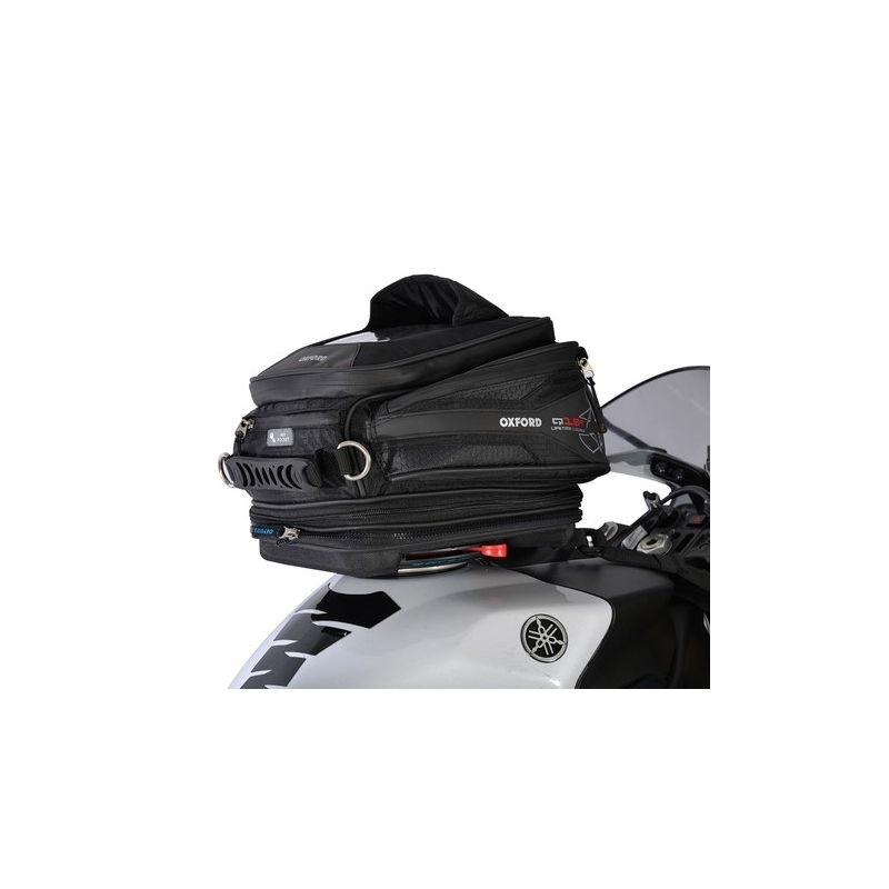 Tankbag na motocykel Oxford Q15R QR čierny 15 l
