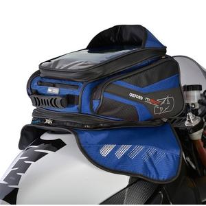 Tankbag na motocykel Oxford M30R čierno-modrý